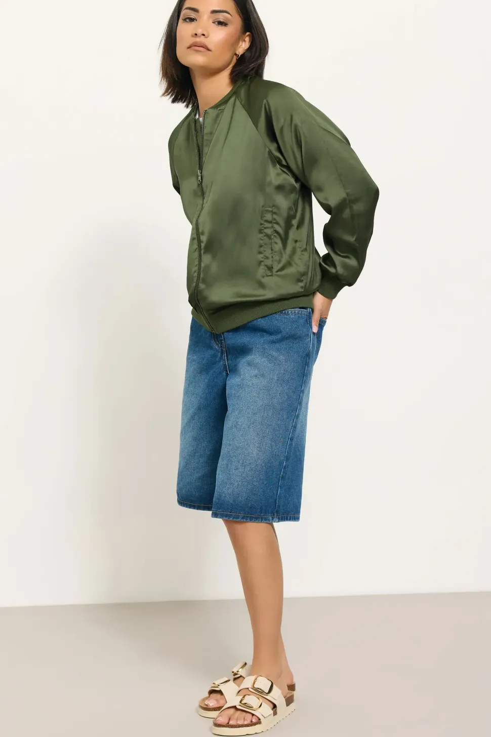 Petite Bomber Jacket