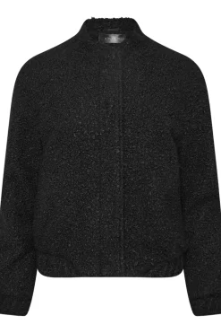 Petite Boucle Bomber Jacket