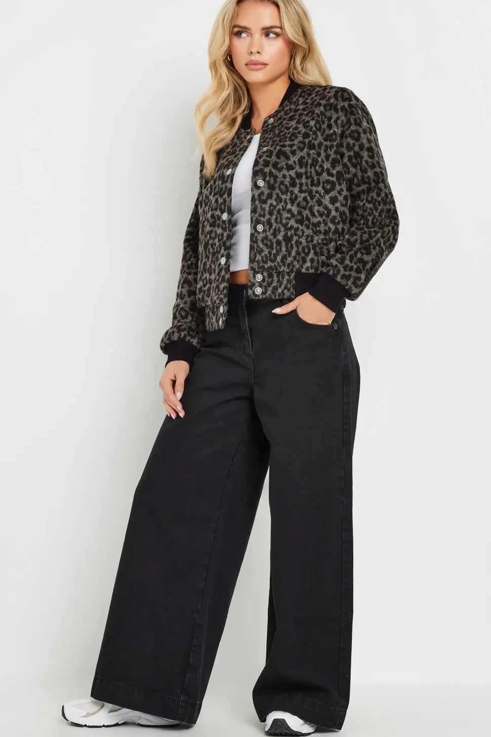 Petite Brushed Bomber Jacket