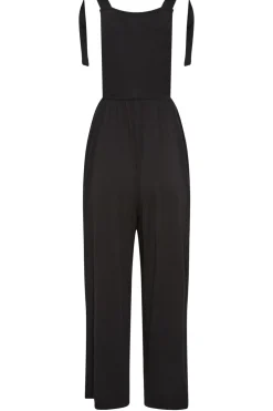 Petite Button Front Jumpsuit
