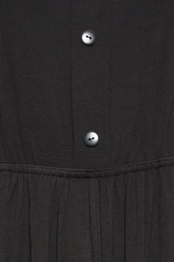 Petite Button Front Jumpsuit