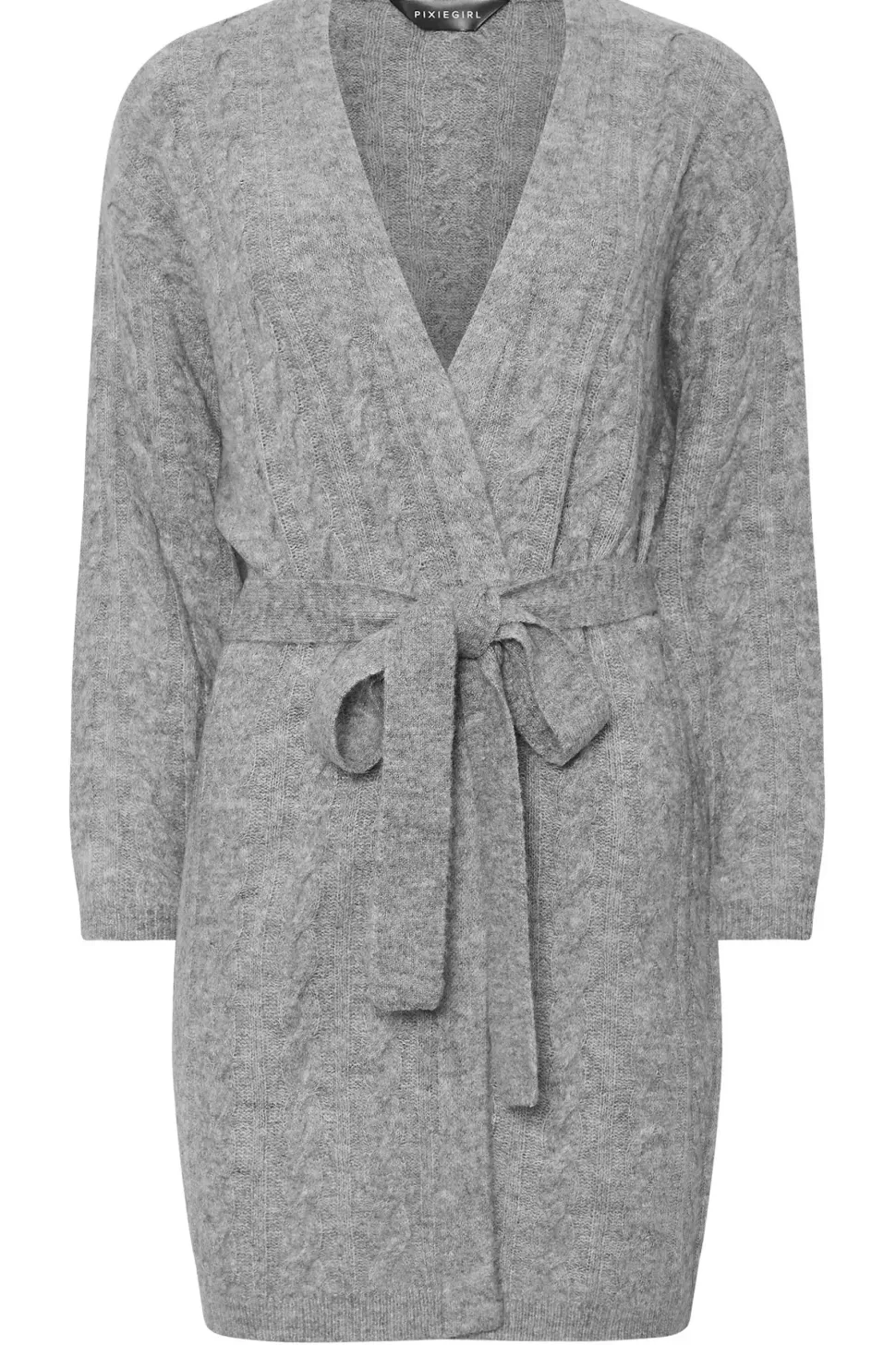 Petite Cable Knit Cardigan