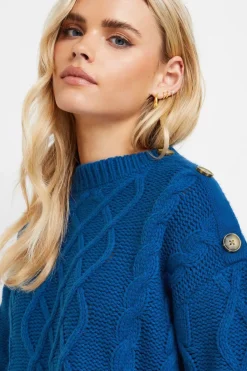 Petite Cable Knit Jumper