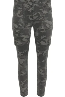 Petite Camo Cargo Skinny Jeans