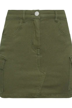 Petite Cargo Mini Skirt