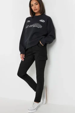 Petite Cargo Skinny Jeans