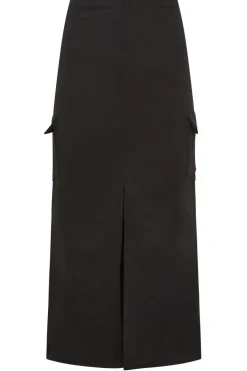 Petite Cargo Split Hem Maxi Skirt