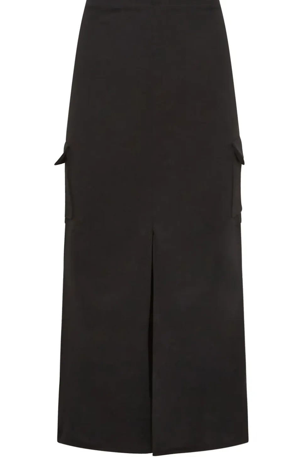 Petite Cargo Split Hem Maxi Skirt