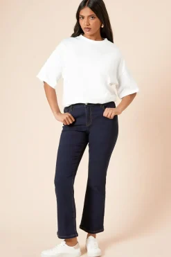Petite Comfort Stretch Bootcut Jeans