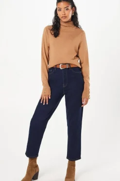 Petite Comfort Stretch Slim Mom Jean