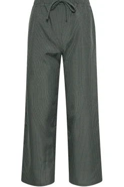 Petite Contrast Waist Trousers