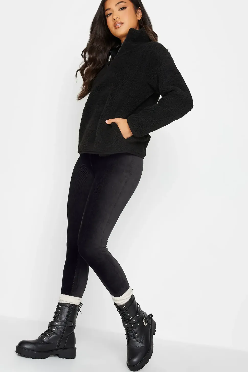 Petite Cord Leggings