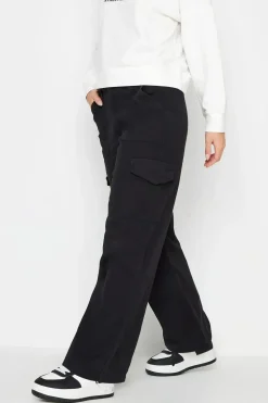 Petite Cotton Utility Trousers