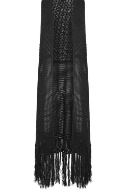 Petite Crochet Longline Waistcoat