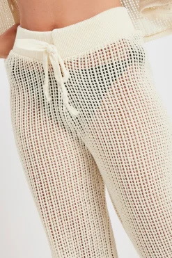 Petite Crochet Trousers