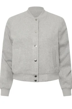 Petite Cropped Bomber