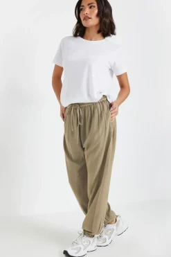 Petite Cuffed Trousers