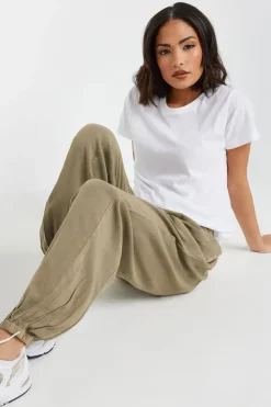 Petite Cuffed Trousers