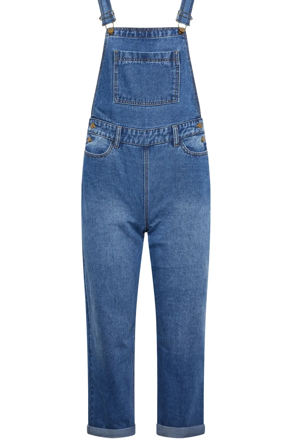 Petite Denim Dungarees