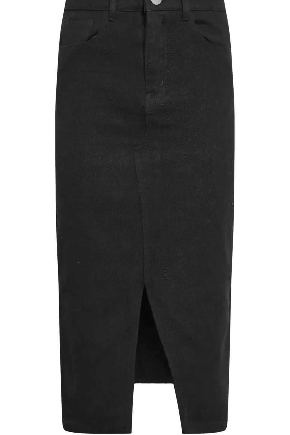 Petite Denim Midi Skirt