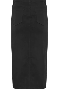 Petite Denim Midi Skirt
