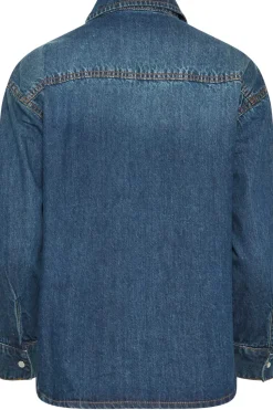 Petite Denim Shacket