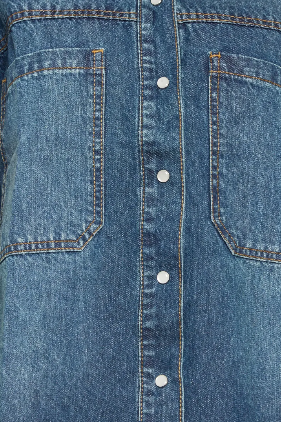 Petite Denim Shacket