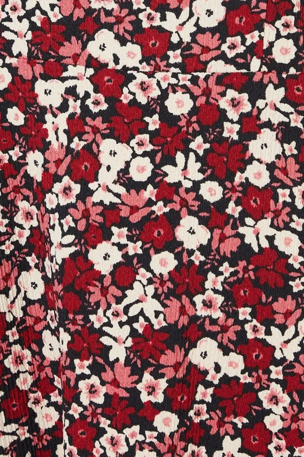 Petite Ditsy Floral Square Neck Mini Dress