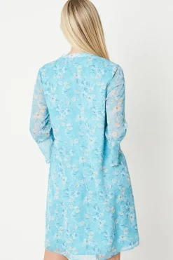 Petite Double Tie Shift Dress