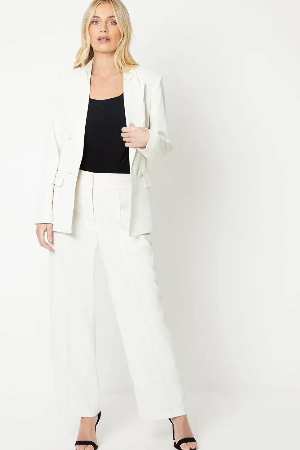 Petite Edge To Edge Blazer