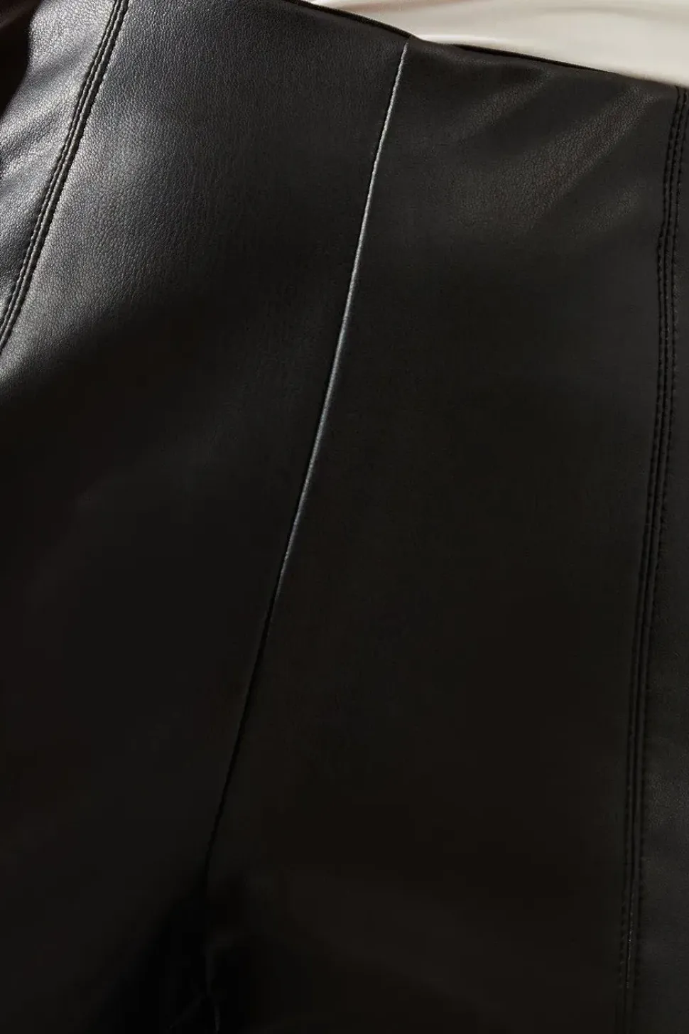Petite Faux Leather Leggings