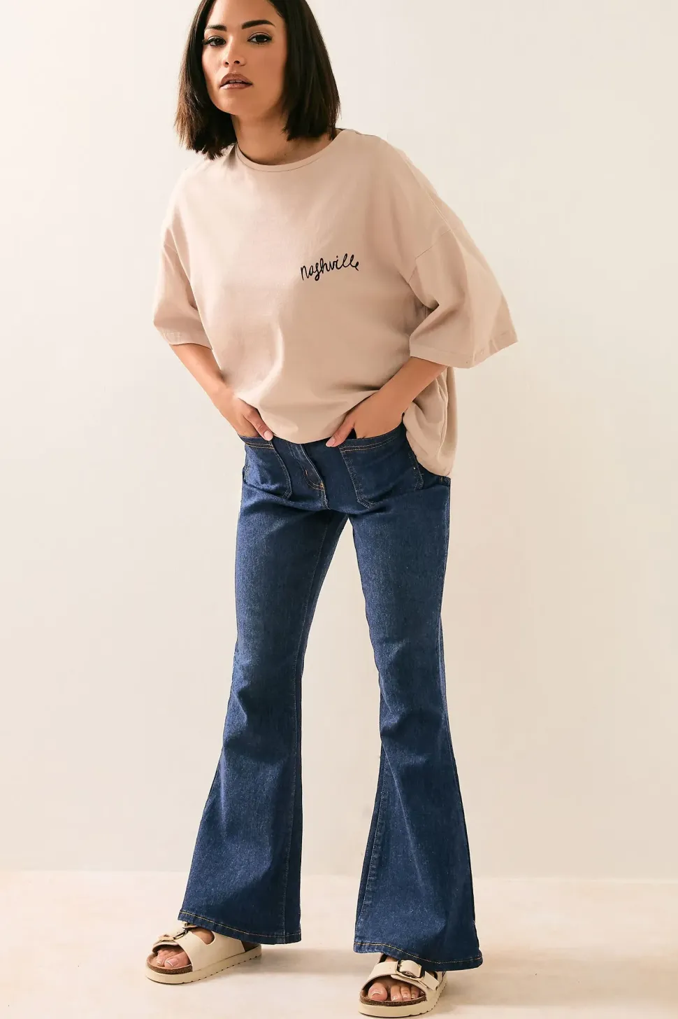 Petite Flared Jeans