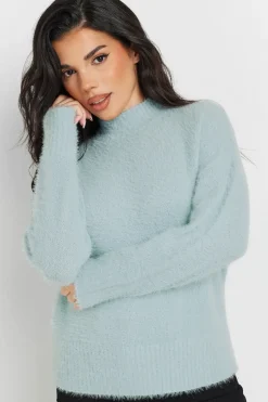 Petite Fluffy Knitted Jumper