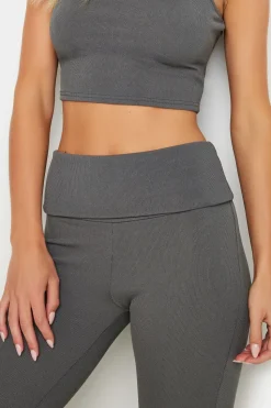 Petite Fold Over Waistband Leggings