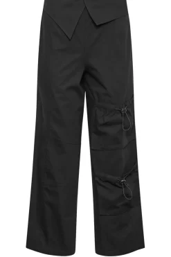 Petite Fold Over Waist Cargo Trousers