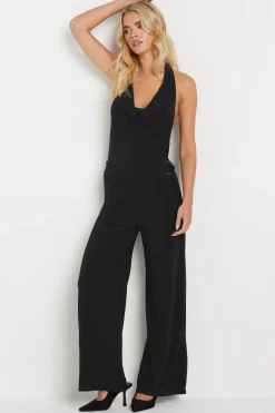 Petite Halter Neck Jumpsuit