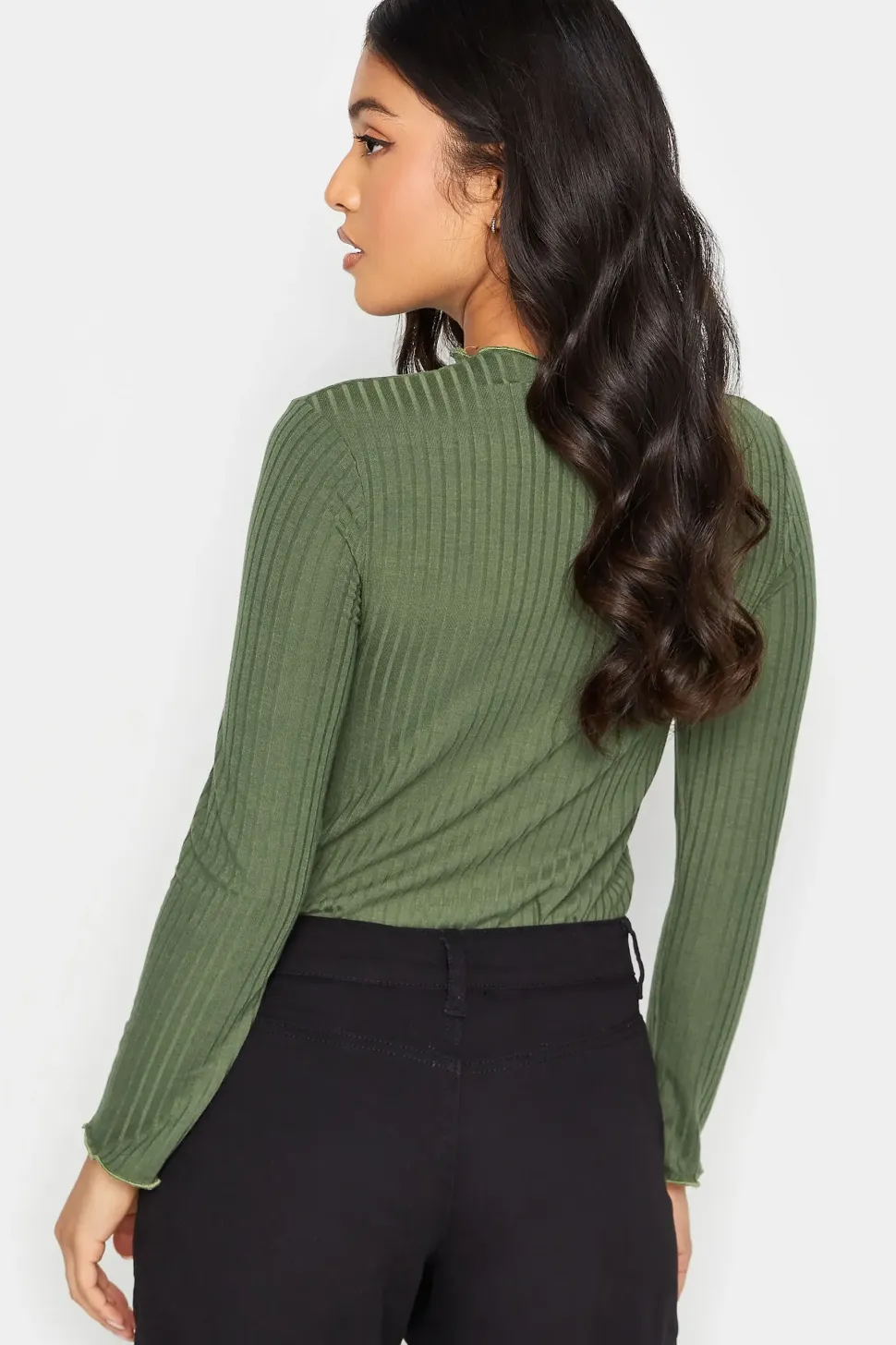 Petite Hem Cut Out Top