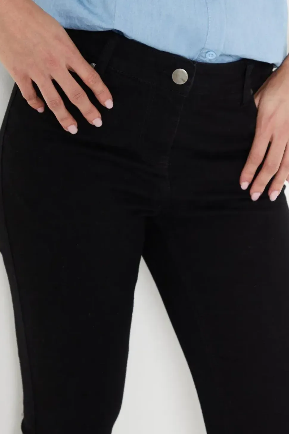 Petite Jade Mid Rise Skinny Jeans