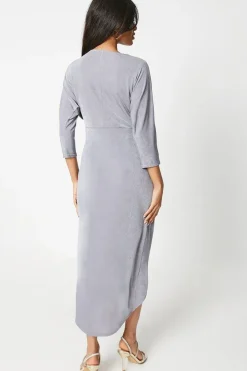 Petite Jersey Batwing Midi Dress