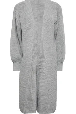 Petite Knit Balloon Sleeve Cardigan