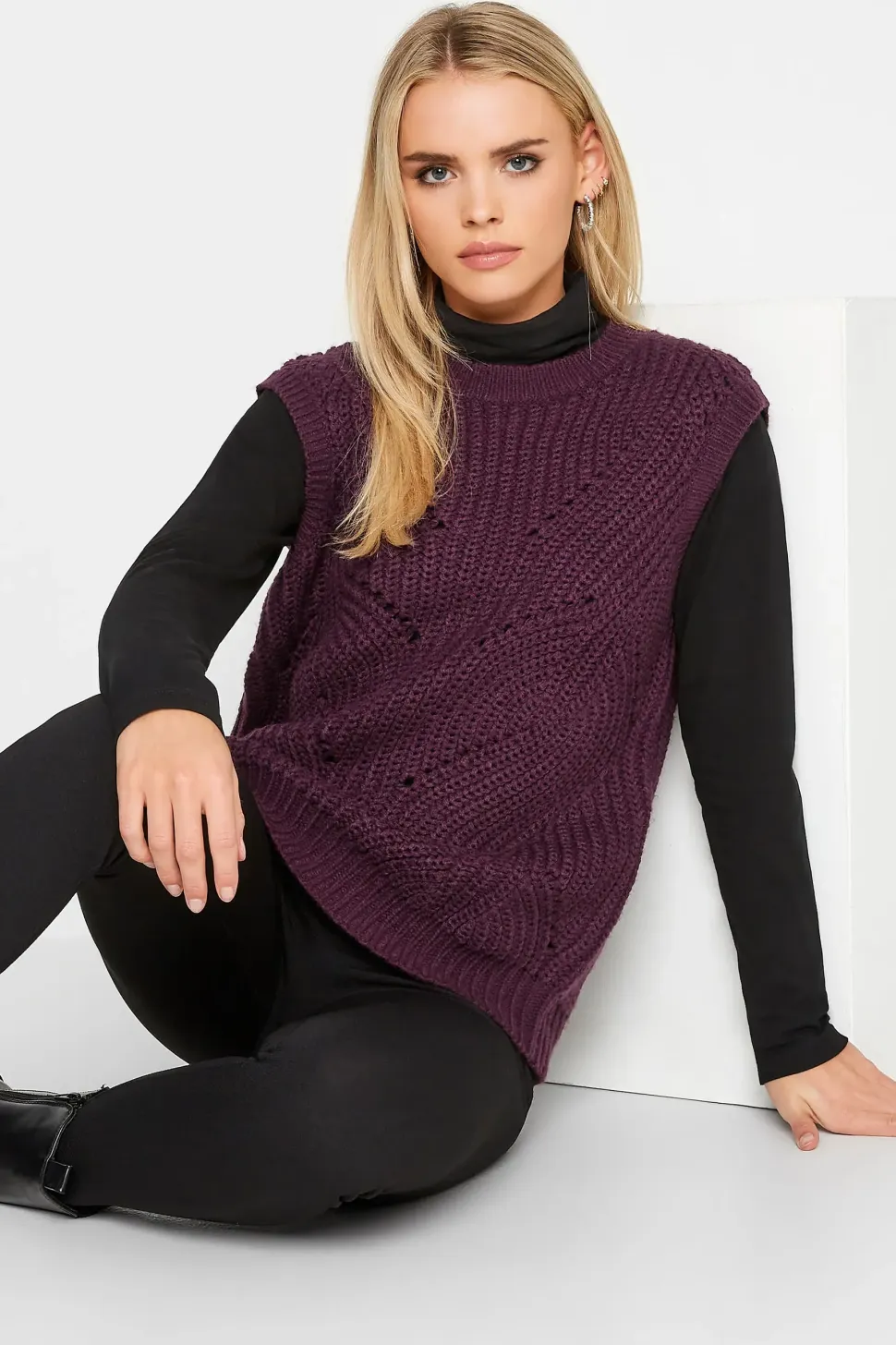 Petite Knit Vest Top