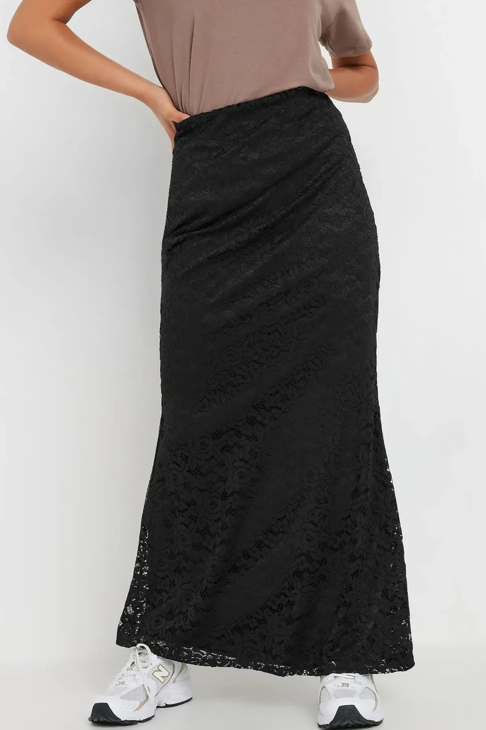 Petite Lace Maxi Skirt