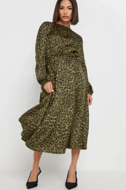 Petite Leopard Print Dress