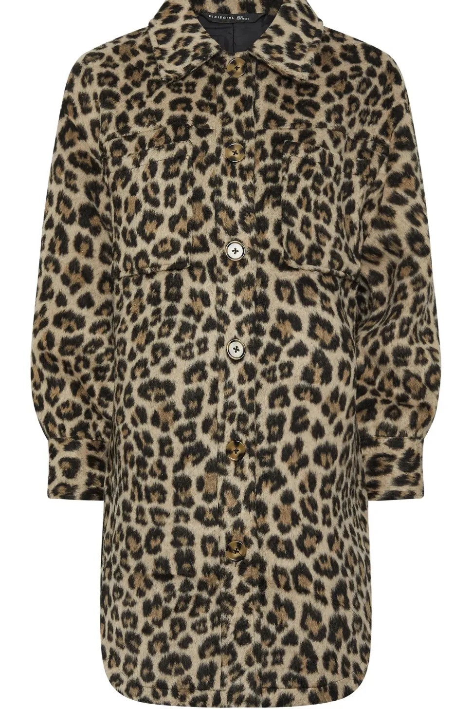 Petite Leopard Shacket
