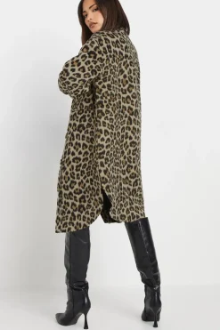 Petite Leopard Shacket