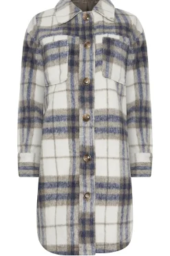 Petite Longline Printed Shacket
