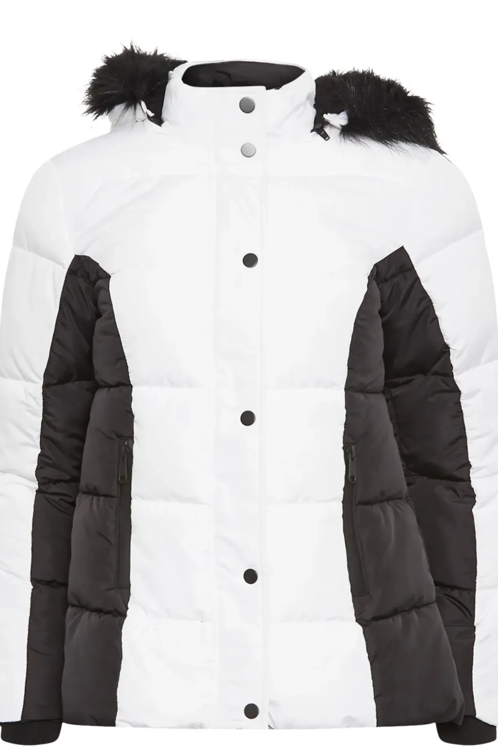 Petite Long Sleeve Puffer Jacket