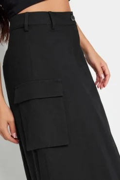 Petite Maxi Cargo Skirt