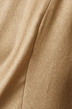 Petite Metallic Double Breasted Blazer