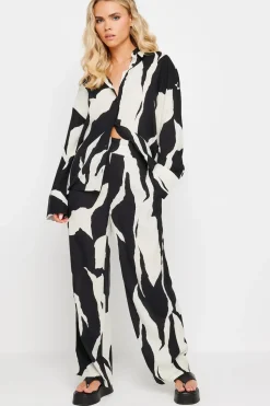 Petite Mono Print Shirt